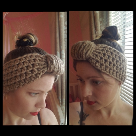 hand woven headband for hair,hair bow - Picture 7 of 8